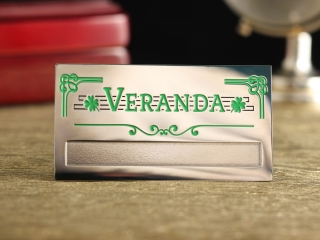 Бейдж "Veranda"