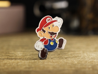 Значок пин "Mario"